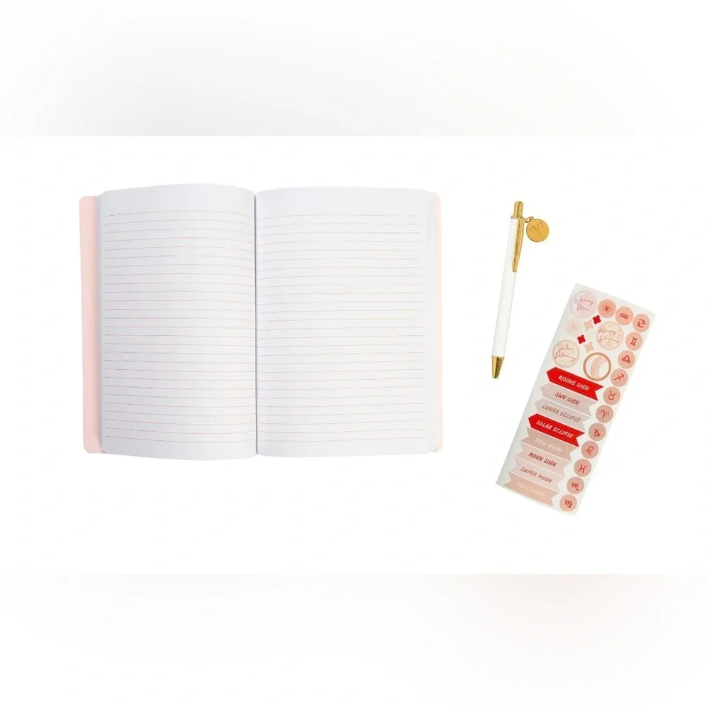 NEW Gartner Studios Aries Astrology Casebound Flex Journal Set, 5.75x8.125